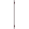Ekena Millwork True Fit PVC, Two Board Joined Board-n-Batten Shutters, Wine Red, 10 3/4W x 80H, PR TFP101BBF11X080WR - alternate 11